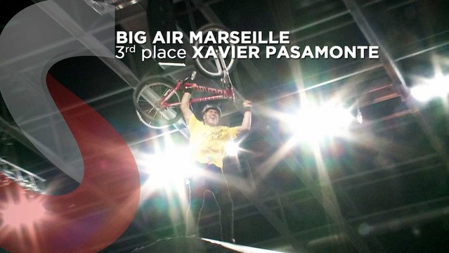 Xavier Pasamonte - 3rd place - Big Air Marseille 2013