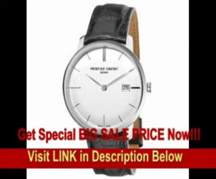 [BEST PRICE] Frederique Constant Men's FC306S4S6 Slim Line Slim Line Mens Silver Dial Automatic Watch Watch
