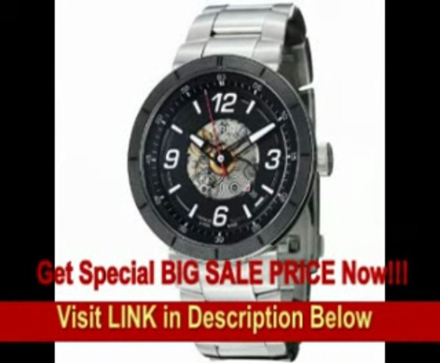 [BEST BUY] Oris TT1 Skeleton Engine Stainless Steel Automatic Mens Watch 733-7668-4114MB