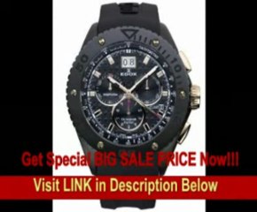 [FOR SALE] Edox Men's 10016 357RN NIR2 Class-1 Black Rotating Bezel Watch