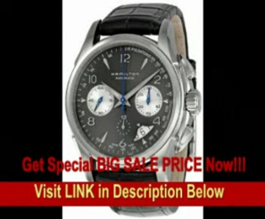 [SPECIAL DISCOUNT] Hamilton Menton Men's H32656785 Jazzmaster Chronograph Watch