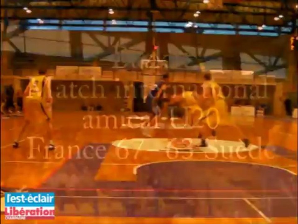 Basket : France-Suède match amical U20 masculins