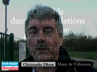 Quand l'eau recoulera-t-elle normalement à Villenauxe ?