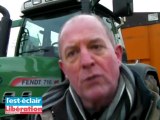 Les agriculteurs manifestent à Troyes
