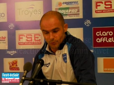 Estac 0 - 2 Toulouse, la réaction de Benjamin Nivet