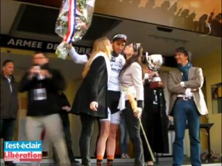 L'arrivée du Paris-Troyes