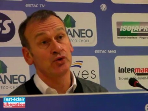 Les réactions des entraîneurs après le match Estac-Arles Avignon