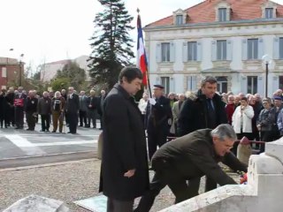 19 mars 2013. Soustons. Cérémonie commémorative Fnaca