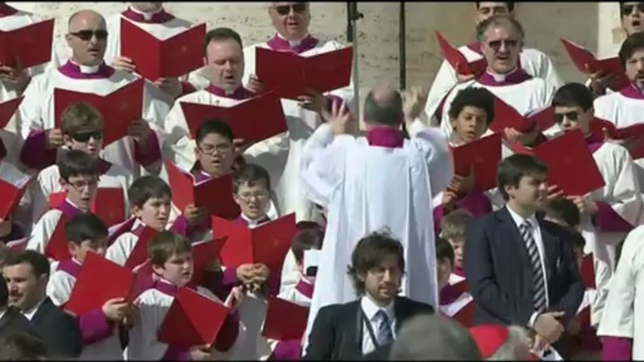 Vatican: messe inaugurale du pape François