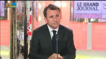 Thibault Lanxade, candidat à la présidence du Medef dans Le Grand Journal - 18 mars 3/4