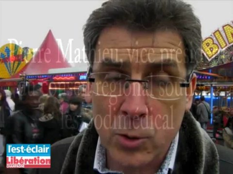 Pierre Mathieu, vice président du conseil régional soutient les Sodimédical
