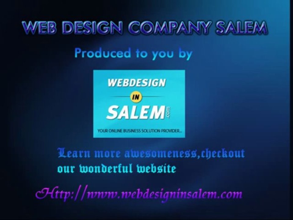 Web Design Salem