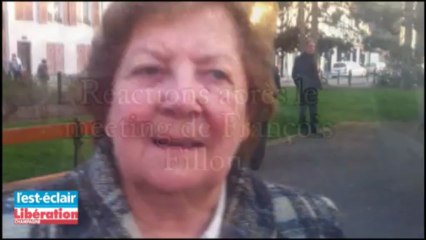 Réactions après le meeting de François Fillon