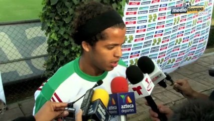 Giovani habla del juego ante Honduras.mov