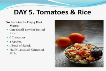How to Lose 10 pounds in 7 days - Step by Step 7 Day Diet Plan