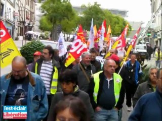 Troyes. 500 manifestants disent "Non à l'austérité"