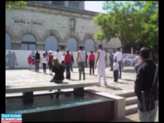 Un flash mob "Mylène Farmer" à Troyes