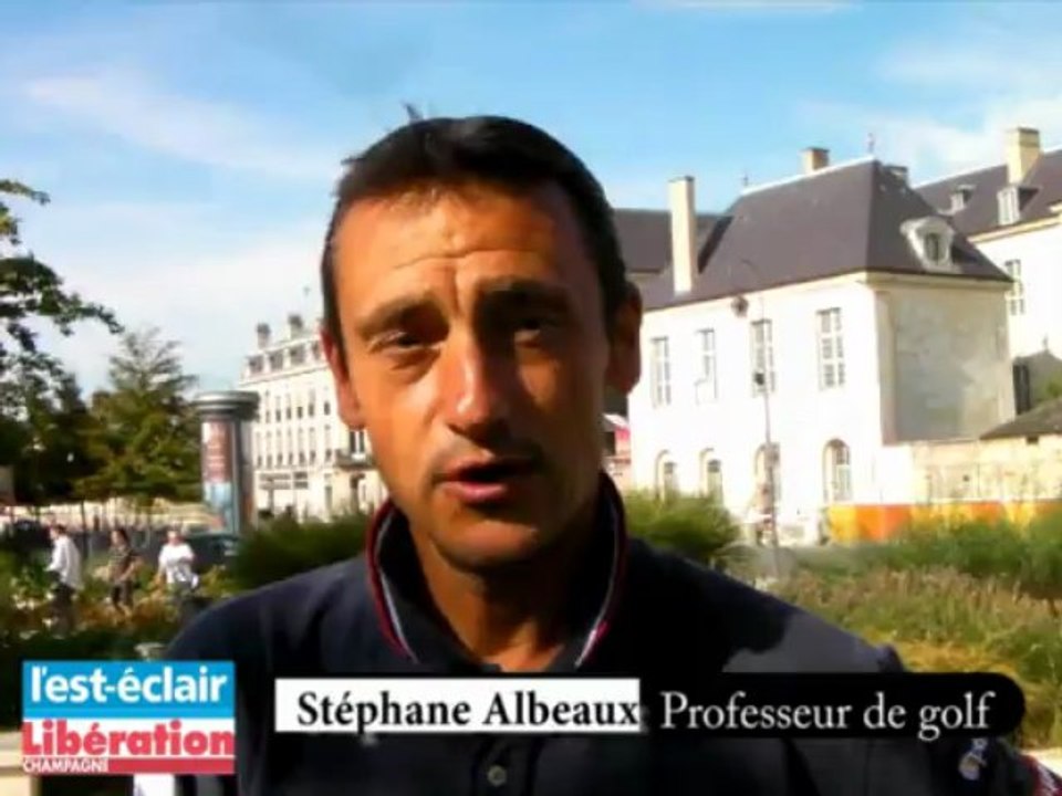 Troyes se transforme en terrain de golf