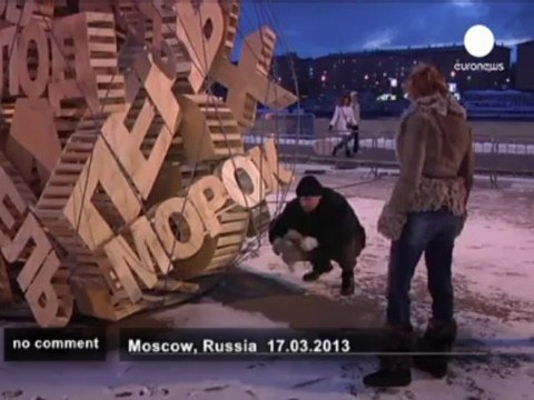 Russians celebrate Maslenitsa in Moscow - no comment