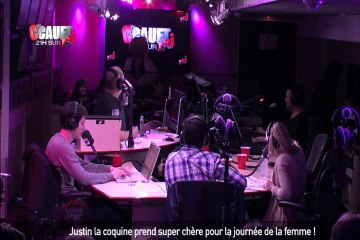 Justin la coquine prend super chère pour la journée de la femme ! - C'Cauet sur NRJ