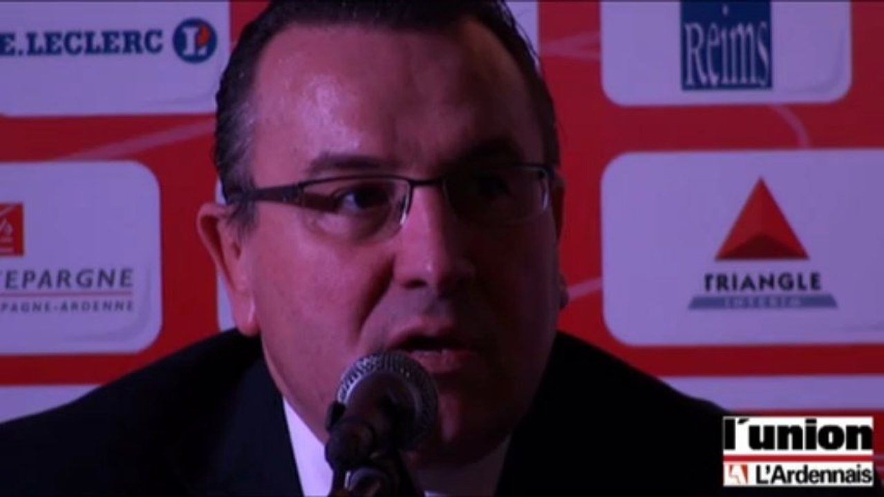 Réaction du président Jean-Pierre Caillot après Reims-Le Havre (2-1)