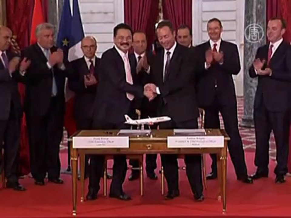 Airbus заключил крупнейшую сделку