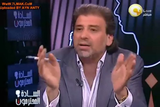 لقاء خالد يوسف مع يوسف الحسينى فى السادة المحترمون