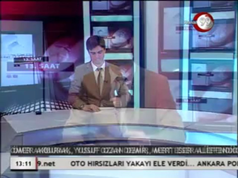 19 MART 2013 SALI KANAL 99 FATİH ERSOY 13 GÜN ORTASI BÜLTENİ