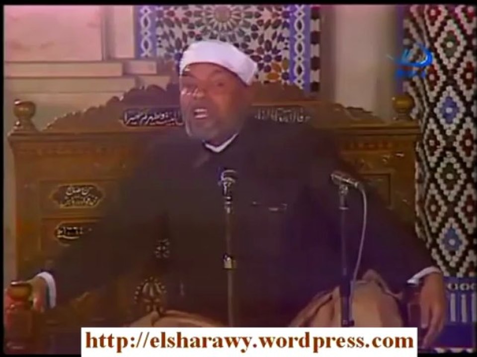 حكم التوسل بالنبى وبأل البيت للشيخ الشعراوى