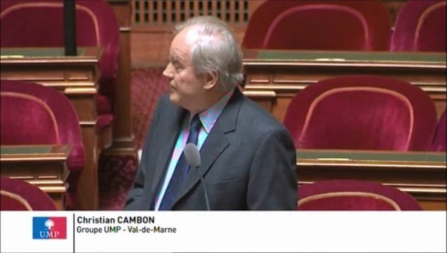 Christian Cambon, Sénateur du Val-de-Marne : Dérives dans les cuisines des restaurants