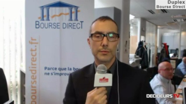 19/03/13 : Les Experts de Bourse Direct dans l'émission Duplex Bourse sur Décideurs TV