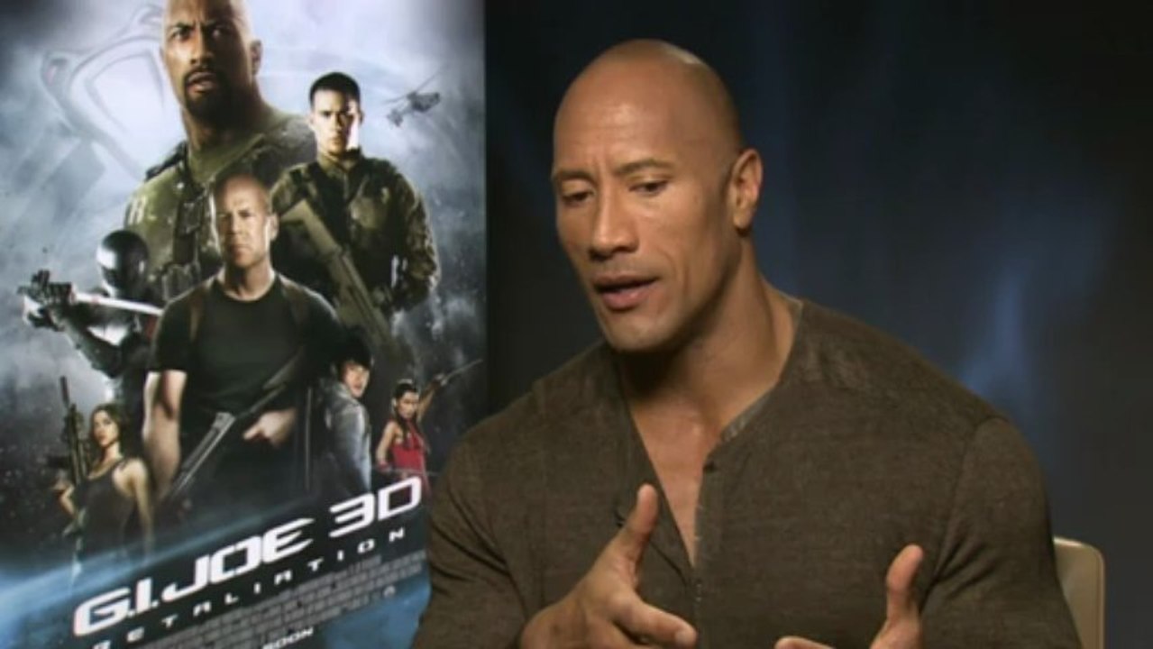 The Rock on GI Joe: Retaliation
