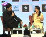 Interaction of Karan Johar & Kajal Devgn at  FICCI FRAMES 2013