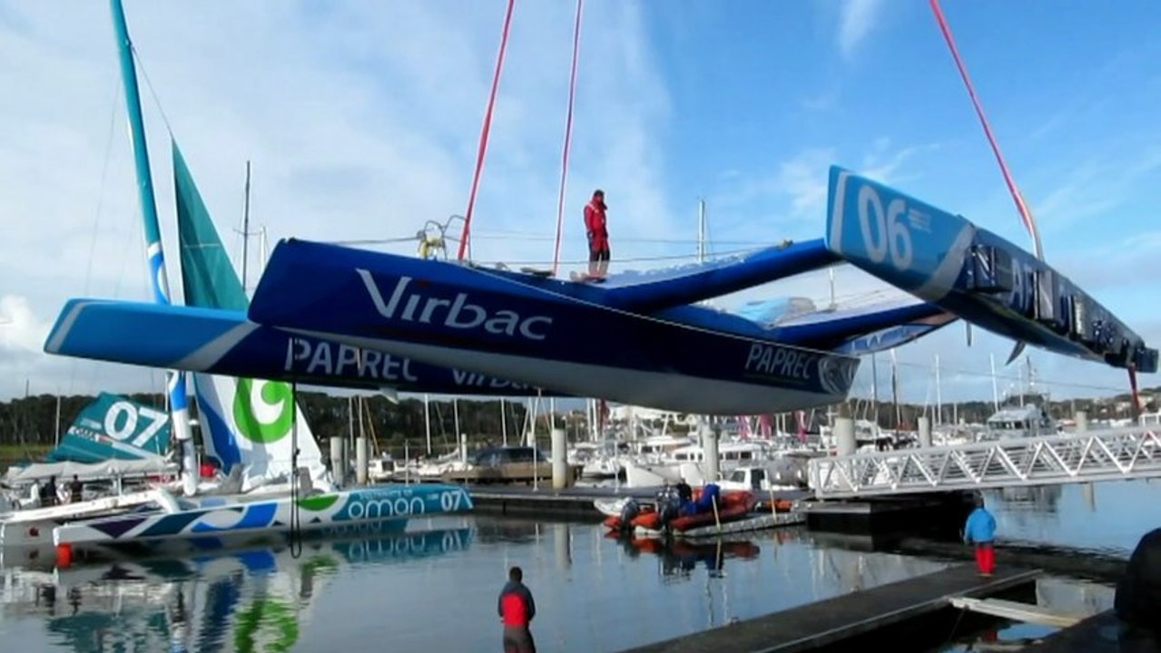 Mise à l'eau de VIRBAC-PAPREC 70