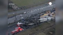 Descenso de muertes en las carreteras europeas