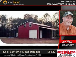 Metal Buildings - 40x41 Barn Style