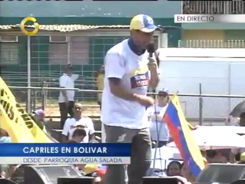 Capriles: hay que convencer a todos que nosotros no somos la oposición sino la solución