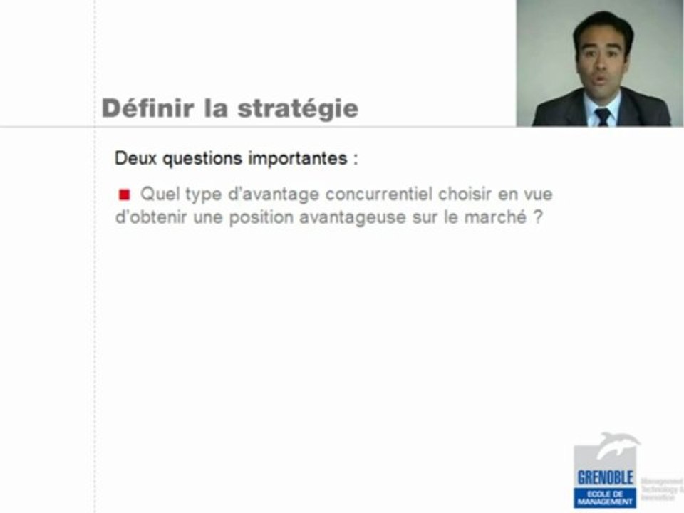1.1 - Introduction à la stratégie