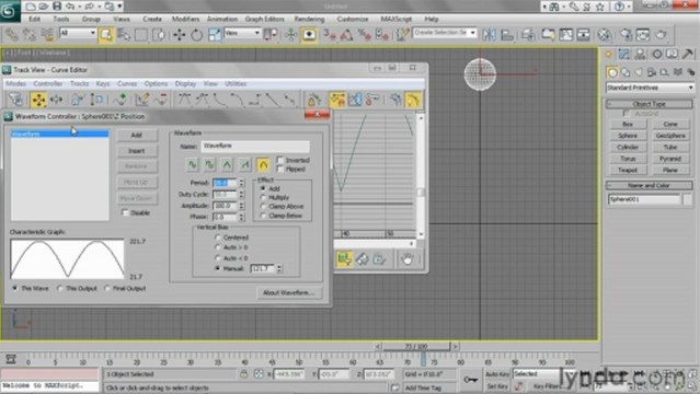 3ds Studio Max - 133 Understanding controllers