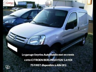 CITROEN BERLINGO FGN Diesel neuve à 10700 €