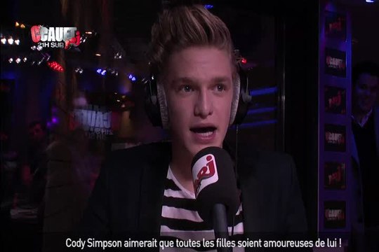 Cody Simpson aimerait que toutes les filles soient amoureuses de lui ! - C'Cauet sur NRJ