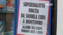 SUPERENALOTTO, VINTI 500MILA EURO A MONTEDORO
