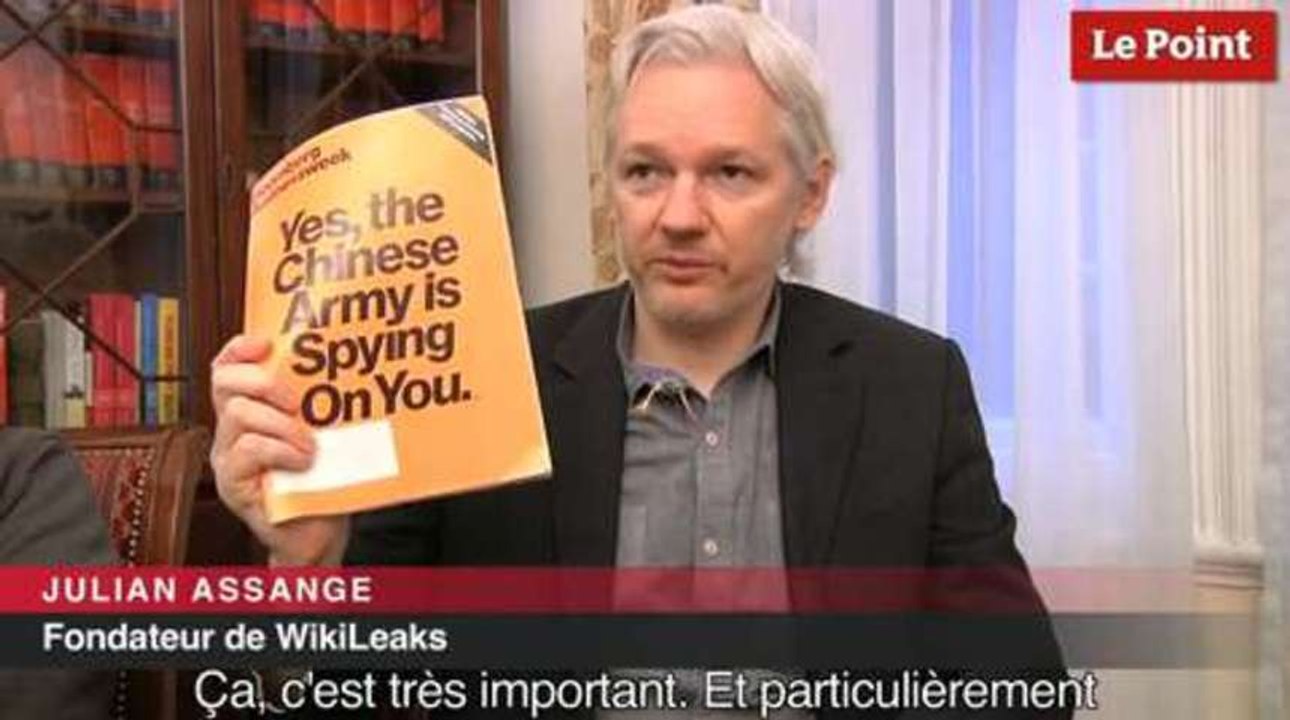 Assange : "les États-Unis piratent plus que la Chine"