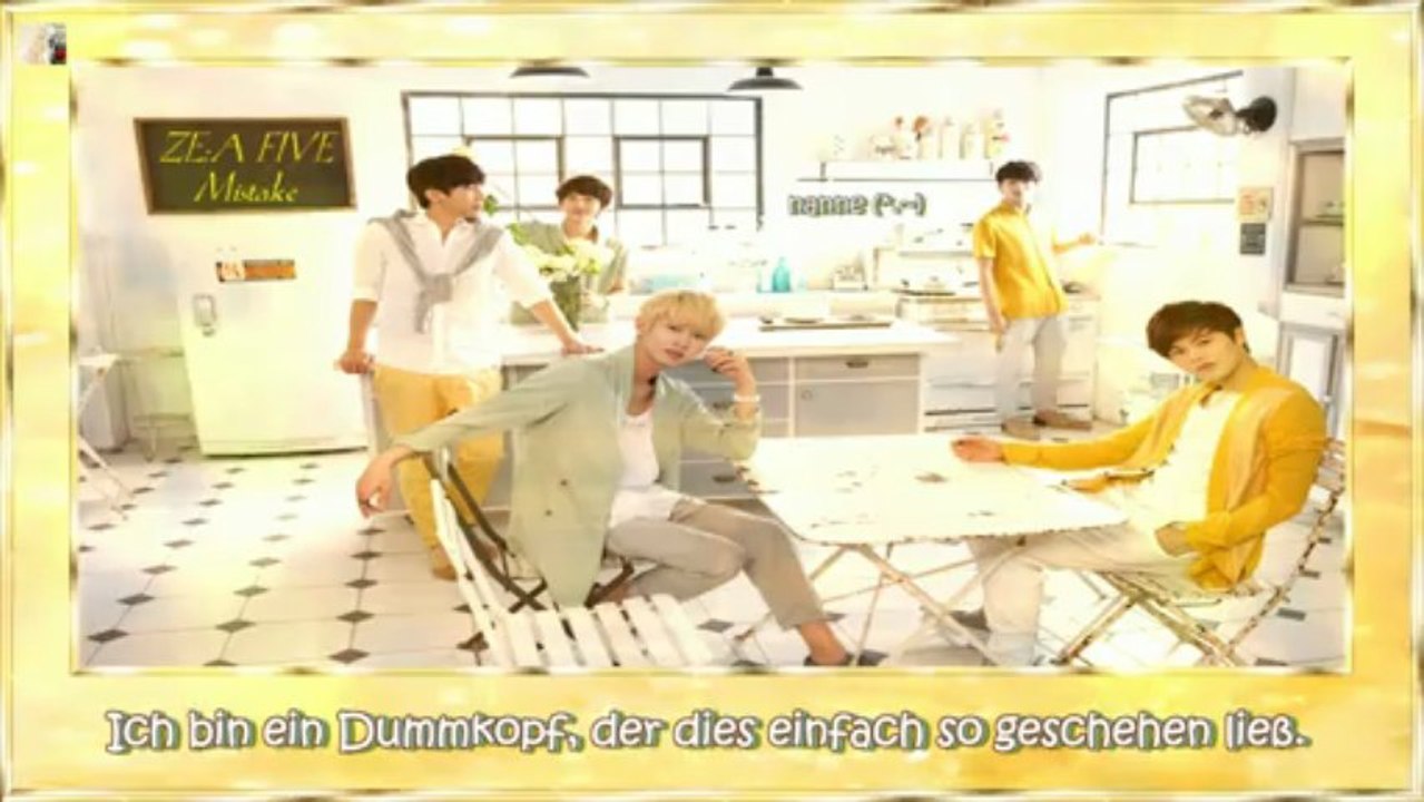 ZE:A FIVE - Mistake  k-pop [german sub]