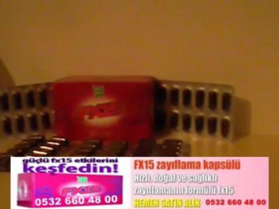 FX-15 BİTKİSEL ZAYIFLAMA KAPSÜLÜ