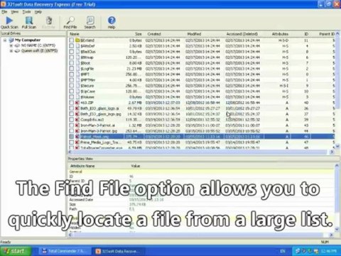 Restore deleted files from Windows