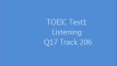 TOEIC Test1 Listening Q17 Track206
