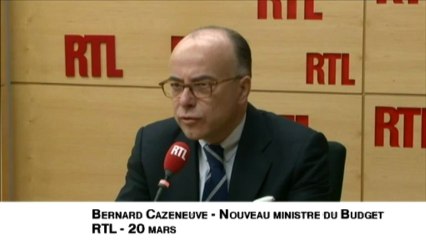 "Je crois en la sincérité de Jérôme Cahuzac", assure Cazeneuve