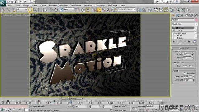 3ds Studio Max - 123 Editing function curves