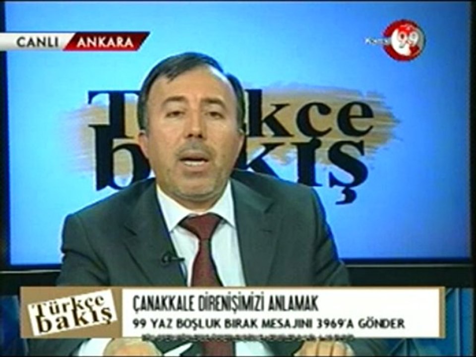 Kanal 99 TV Stüdyosu Türkçe Bakış 19,03,2013 2.Bölüm
